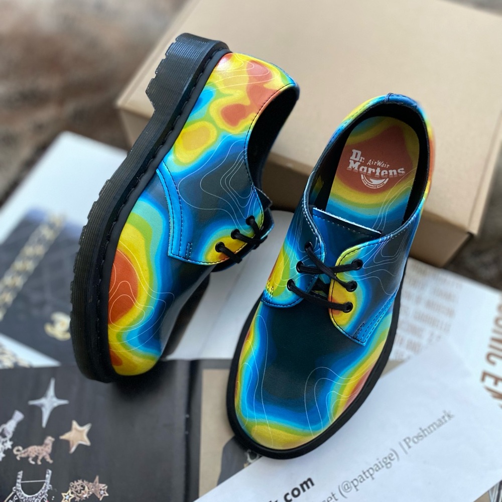 Dr. Martens 1461 Genix Nappa Leather Oxford Shoes - Picture 5 of 16